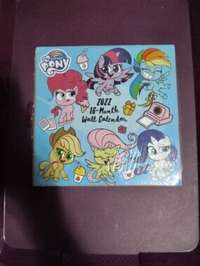 My Little Pony 2022 16-Month 10"x10" Wall Calendar by Vista Leap Year